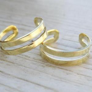 Goldfilled stacking ring, Gold ring..
