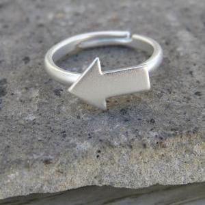 Silver Ring, Stacking Rings, Arrow Ring, Knuckle..