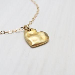 Gold Bracelet - Gold Heart Bracelet, Heart..