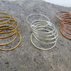 Stacking Rings - Thin midi rings - ..