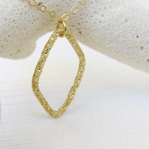 Gold Necklace, Square Necklace, Oval Necklace,..